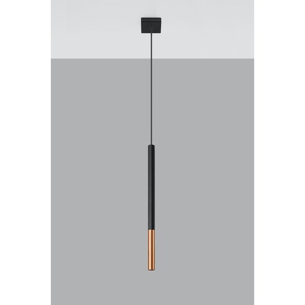 Czarna lampa wisząca Sollux Asarot-image-1
