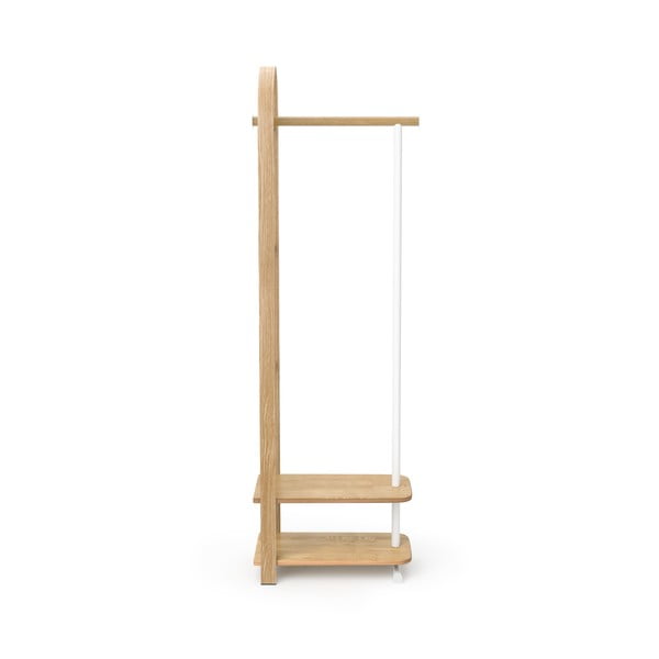 Zestaw do przedpokoju z litego drewna jesionowego w naturalnym kolorze 37x167x54 cm Bellwood – Umbra-image-2