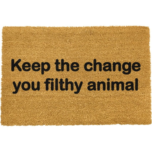 Wycieraczka Artsy Doormats Keep The Change, 40x60 cm