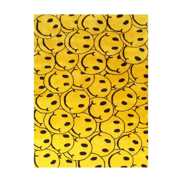Dywan Bakero Smile Yellow, 122x183 cm
