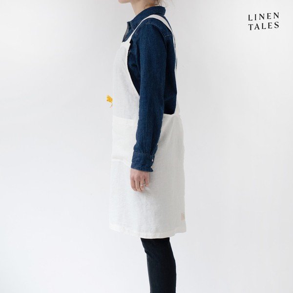 Lniany fartuch Crossback – Linen Tales-image-1