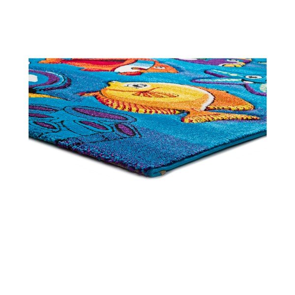 Niebieski dywan dziecięcy Universal Underwater, 120x170 cm-image-2