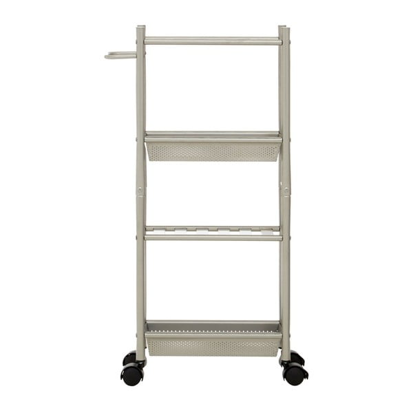 Metalowy barek na kółkach 16x40 cm Dara – Premier Housewares-image-2