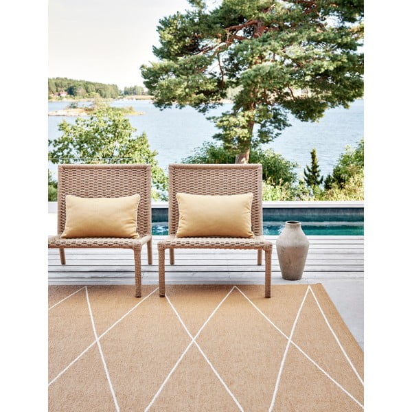 Poduszka odpowiednia na zewnątrz 38x58 cm Sunny Amber – Pappelina-image-1