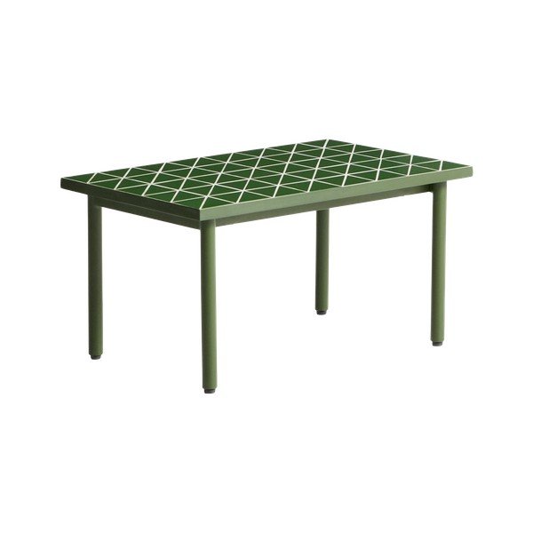 Stolik ogrodowy z ceramicznym blatem 51x81 cm Maurina – Kave Home