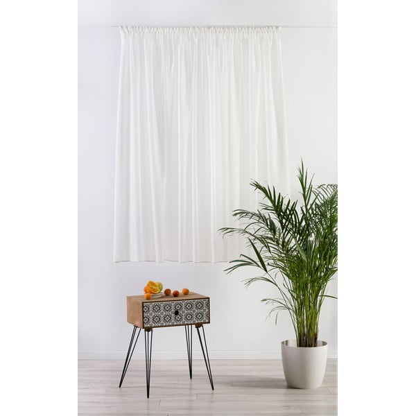 Kremowa firanka 280x160 cm Barbara – Mendola Fabrics-image-2