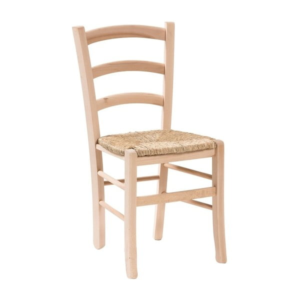 Jasnobrązowe krzesło z drewna bukowego Alis