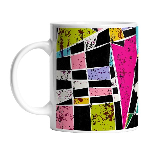 Ceramiczny kubek Crazy Pattern, 330 ml-image-1