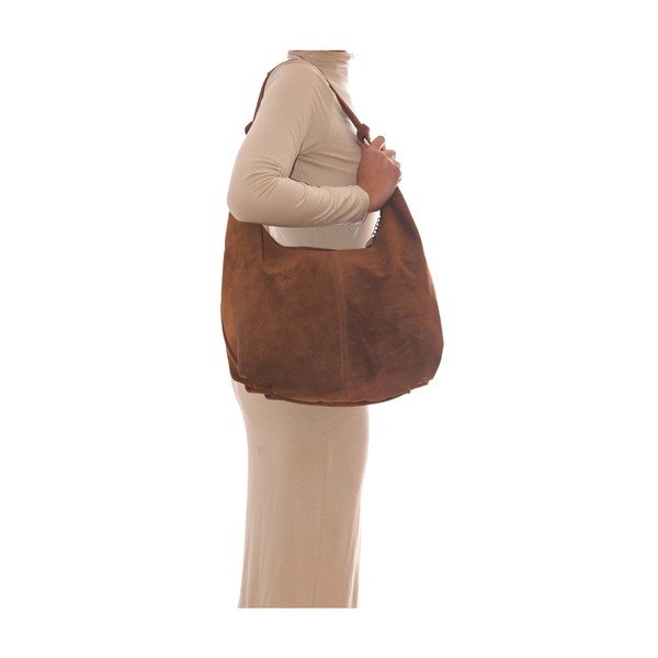 Skórzana torebka Mangotti 8003 Cognac-image-3