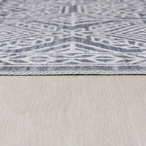 Szary dywan odpowiedni do prania 290x200 cm Cora – Flair Rugs-image-4