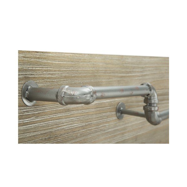 Uchwyt ścienny na butelki i kieliszki Mauro Ferretti Pipe Bar, 30x70 cm-image-4
