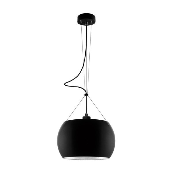 Lampa MOMO, black matte silver/black