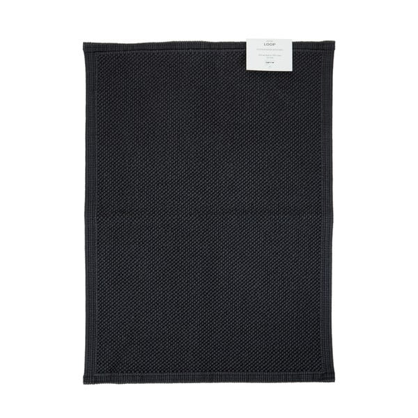 Szary bawełniany dywanik łazienkowy Bahne & CO, 70x50 cm