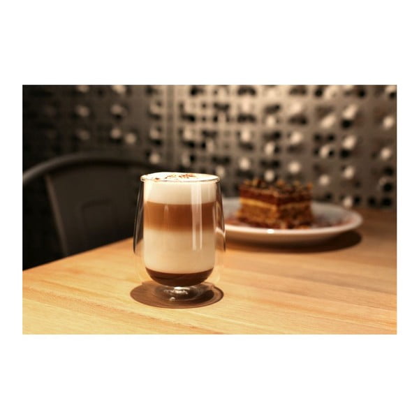 Szklanka z podwójną ścianką Vialli Design Amo, 400 ml-image-1