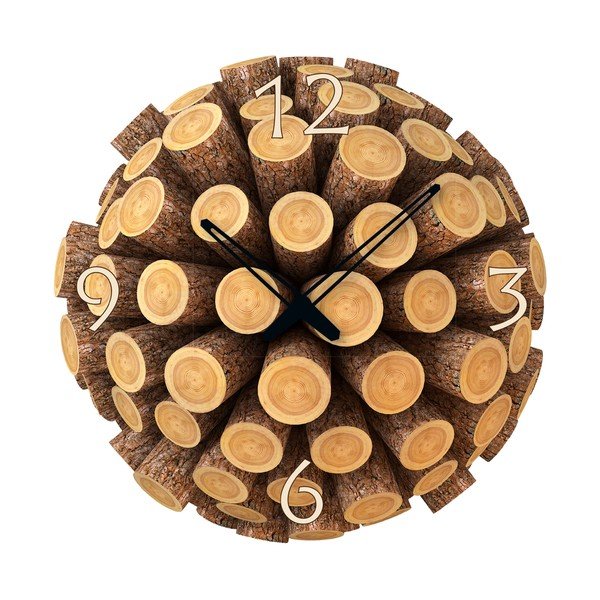 Samoprzylepny zegar Pieńki-image-1