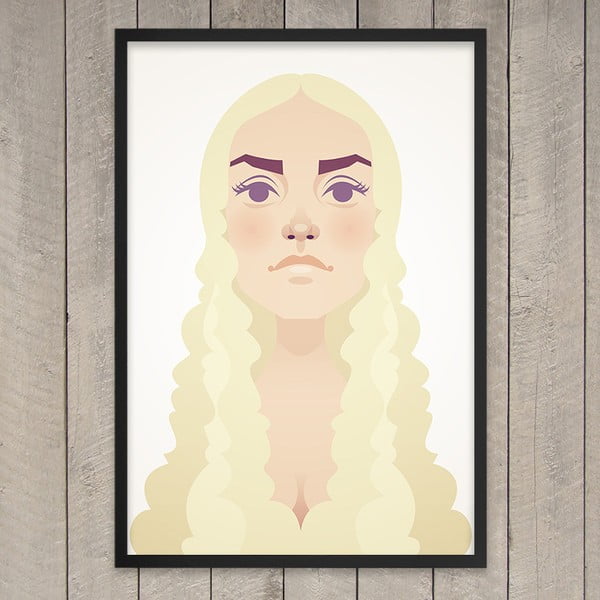 Plakat "The mother of dragons", 29,7x42 cm