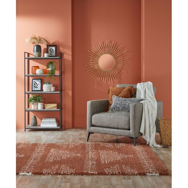 Ciemnoczerwony dywan Flair Rugs Zane, 120x170 cm-image-4