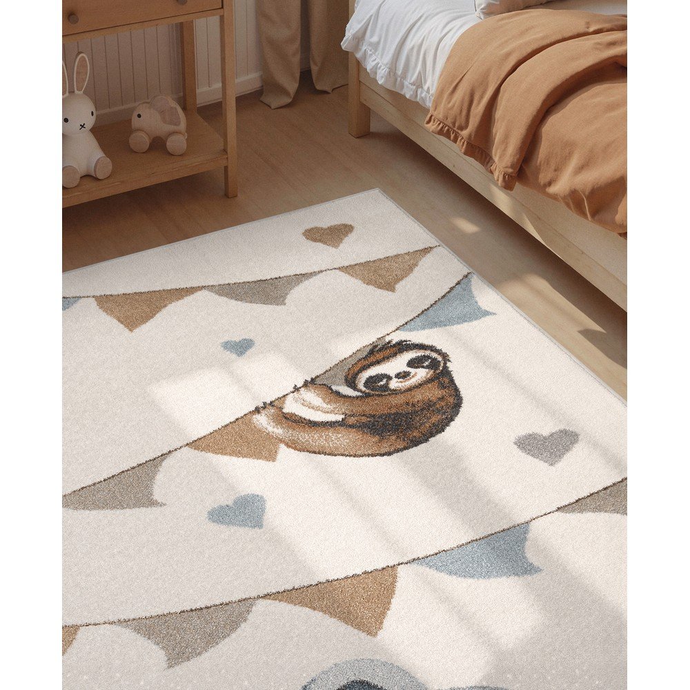 Kremowy dywan dziecięcy 120x170 cm Walk like an Elephant Rainbow Party – Villeroy&Boch (zdjęcie 5)