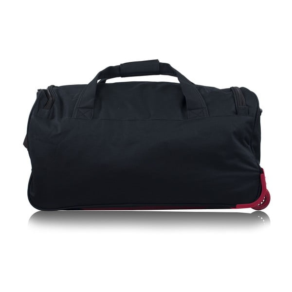Czarna torba podróżna na kółkach INFINITIF, dł. 60 cm-image-3