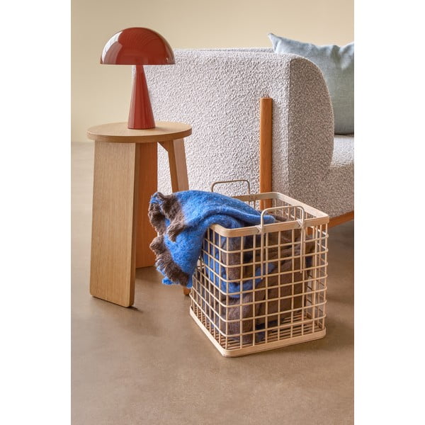 Stołek w dekorze dębu Split – Hübsch-image-1