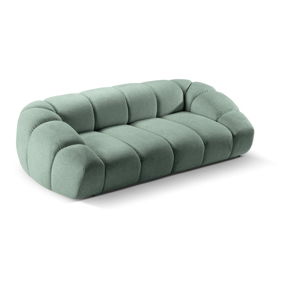 Jasnozielona sofa 254 cm Diana – Micadoni (zdjęcie 3)