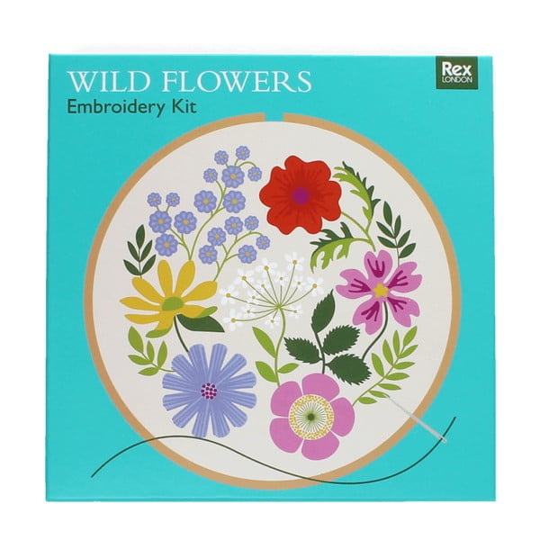 Zestaw do haftowania Wild Flowers – Rex London-image-3