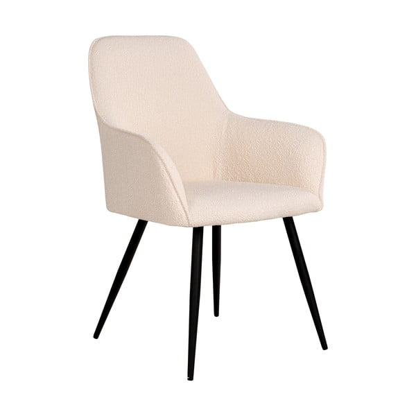 Kremowe krzesła zestaw 2 szt. Harbo – House Nordic