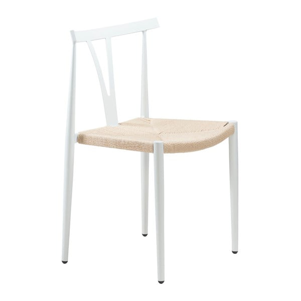 Białe krzesło DAN-FORM Denmark Alfa