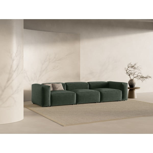 Zielona sofa 364 cm Bergamo – Cosmopolitan Design-image-1