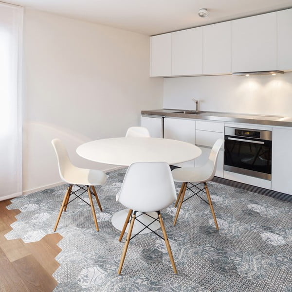 Komplet 10 naklejek na podłogę Ambiance Quento, 40x90 cm-image-3