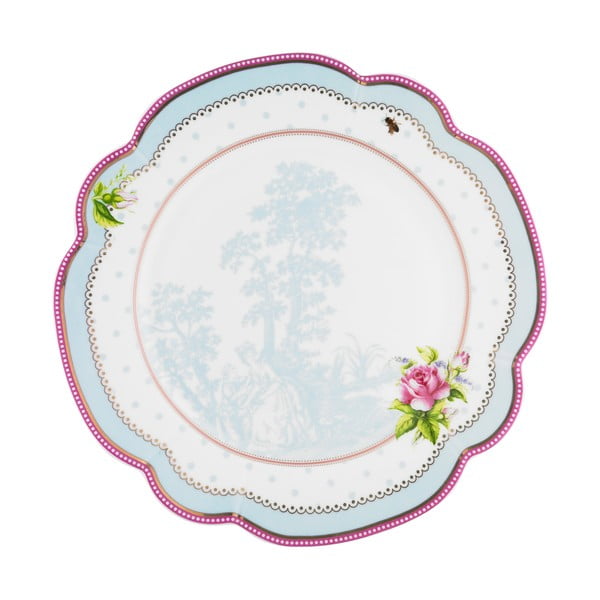 Porcelanowy talerz Lovely Lisbeth Dahl, 24 cm, 4 szt.-image-1