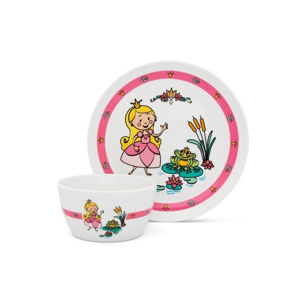 Zestaw naczyń dla dzieci 5 szt. Princess – Zilverstad-image-2
