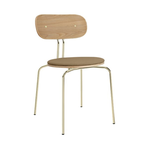 Krzesło w kolorze złoto-jasnobrązowym Curious – UMAGE