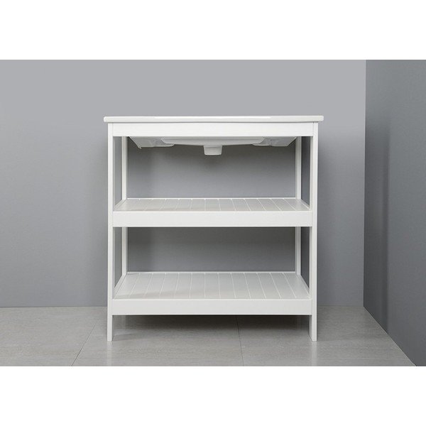 Biały stelaż bez umywalki 81,5x85,5 cm Etide – Sapho-image-1