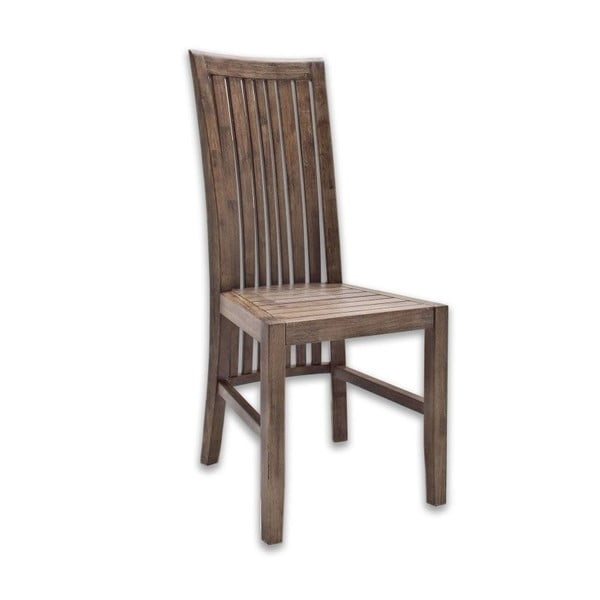 Ciemnobrązowe krzesło z drewna akacjowego SOB Sydney