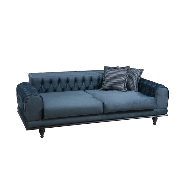 Niebieska sofa 220 cm Arredo – Balcab Home-image-2