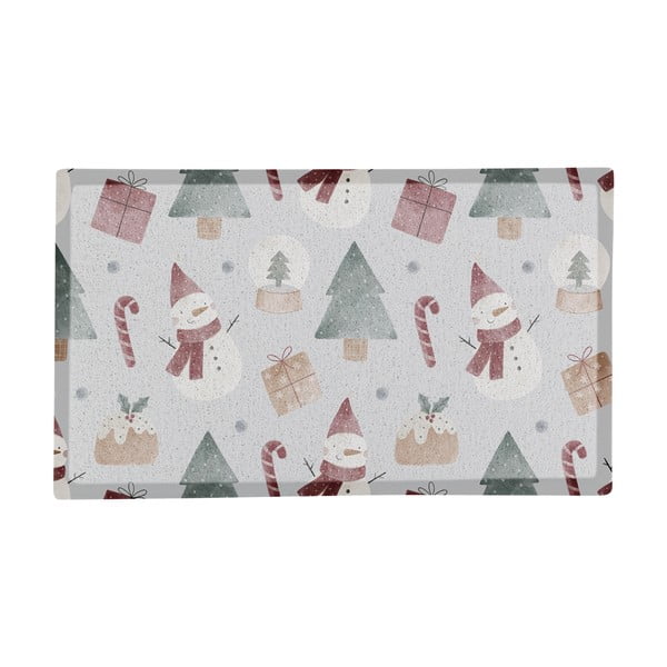 Wycieraczka ze świątecznym motywem 40x70 cm Snowman – Artsy Doormats