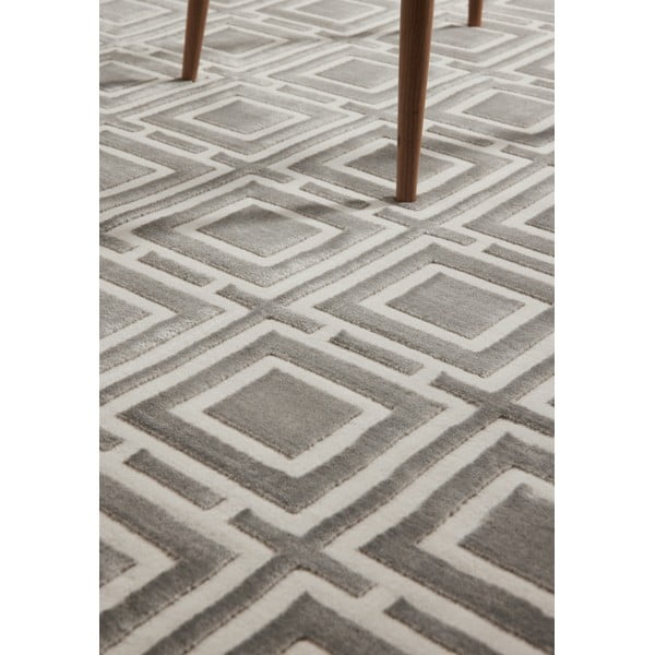 Szaro-kremowy dywan 160x235 cm Perles Howlite – Elle Decoration-image-4