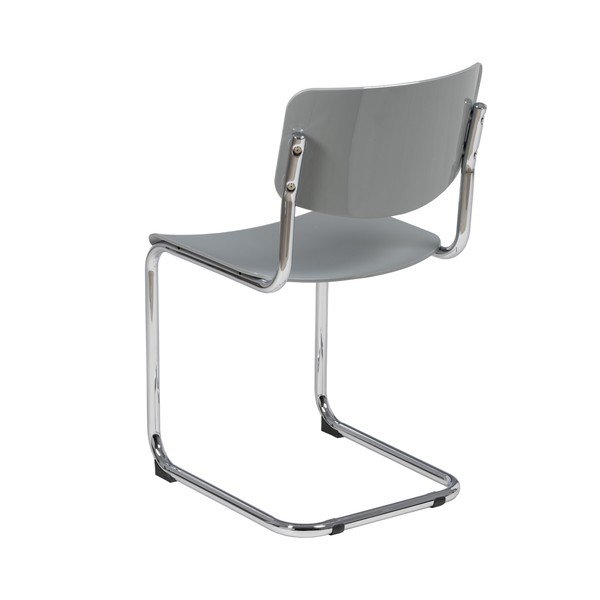 Szare krzesła zestaw 4 szt. Chrome – Ixia-image-4