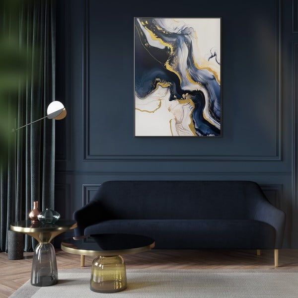 Obraz z ręcznie malowanymi elementami 70x100 cm Sky – Styler-image-1