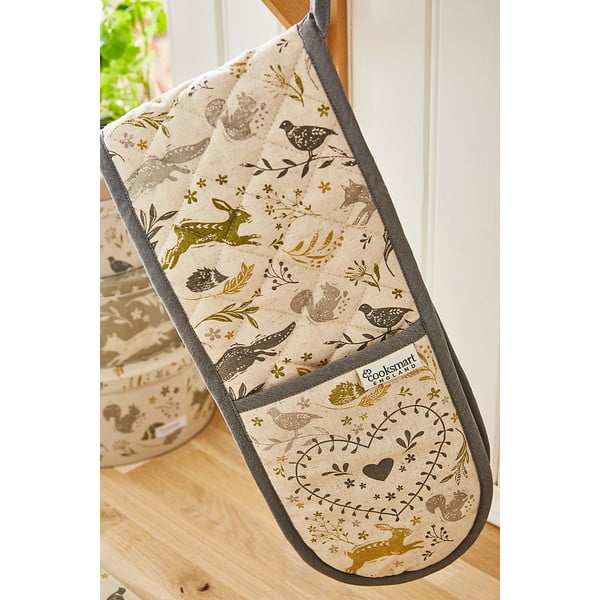 Podwójna bawełniana rękawica kuchenna Cooksmart ® Woodland-image-1