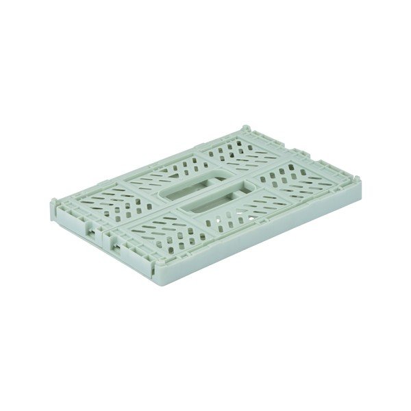 Miętowy plastikowy pojemnik 21x14.5x8 cm – Homéa-image-2