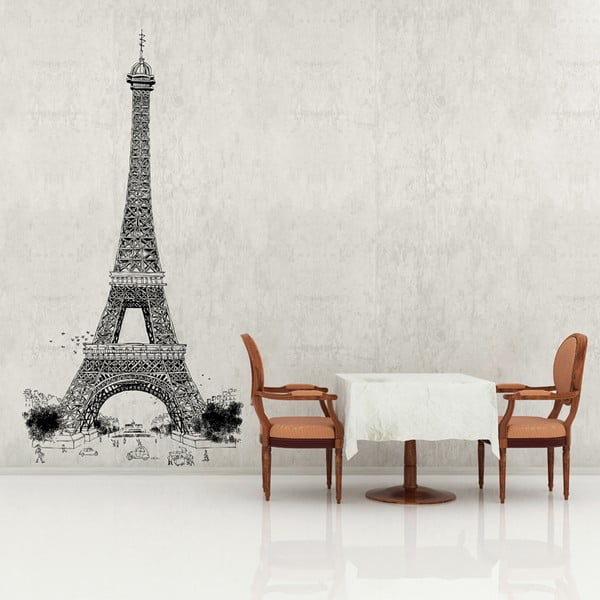 Naklejka Eiffel Tower, 76x150 cm-image-1