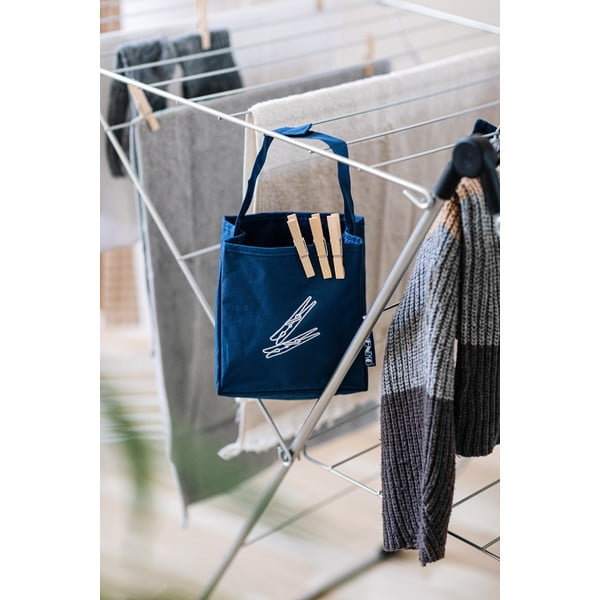 Niebieski koszyk do zawieszenia na spinacze Wenko Peg-image-1