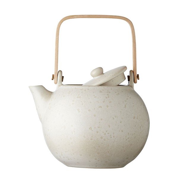 Beżowy kamionkowy dzbanek do herbaty 1,2 l Stentøj − Bitz-image-3