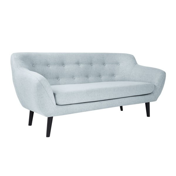 Jasnoniebieska sofa Mazzini Sofas Piemont, 188 cm