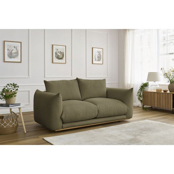 Jasnozielona sofa 193 cm Ernest – Bobochic Paris-image-1