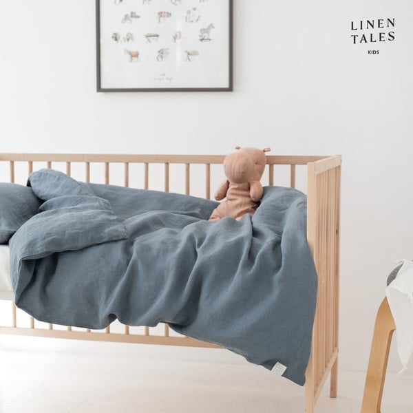Lniana pościel dziecięca jednoosobowa 140x200 cm – Linen Tales-image-2