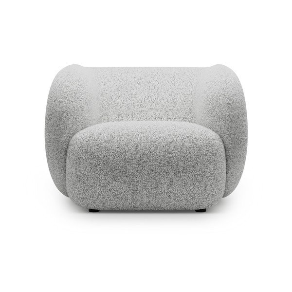 Jasnoszary fotel Kate – Micadoni -image-1