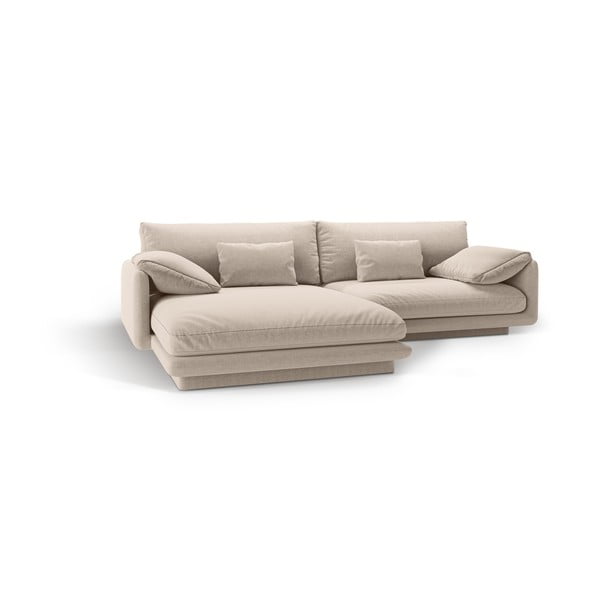 Beżowy narożnik (lewostronny) Torino – Micadoni Home-image-2